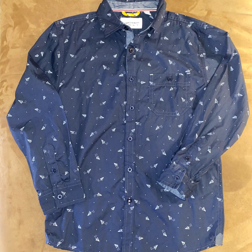 Boys Button Shirt
